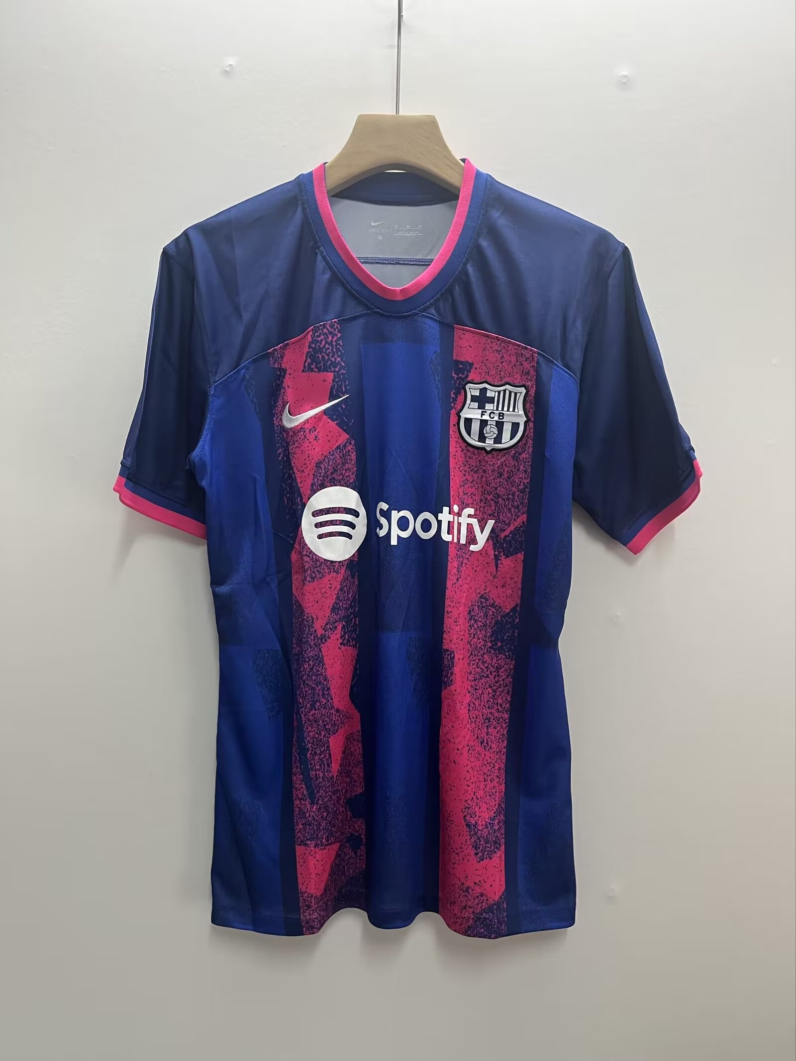 AAA Quality Barcelona 24/25 Special Blue/Pink Soccer Jersey